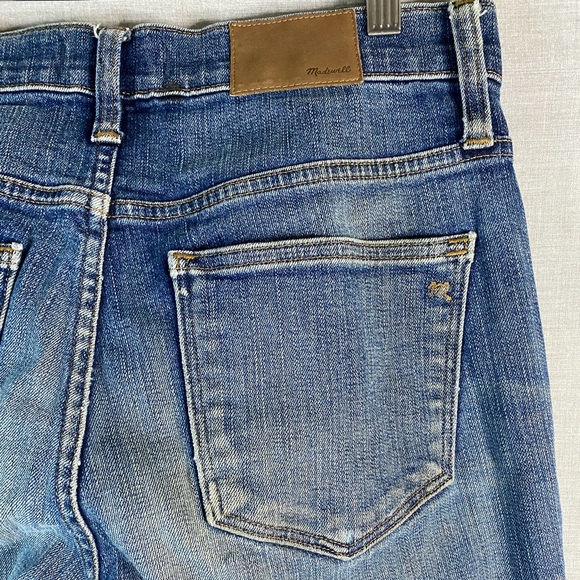 Madewell Men’s Slim Straight Medium Wash Blue Denim Jeans Size 29 - Picture 7 of 8